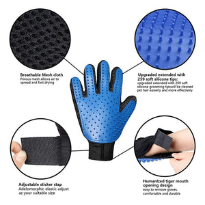 Dog Pet Grooming Glove Silicone