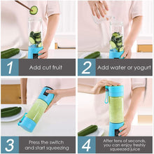 Load image into Gallery viewer, Portable Juicer Electric Bottle  380ML